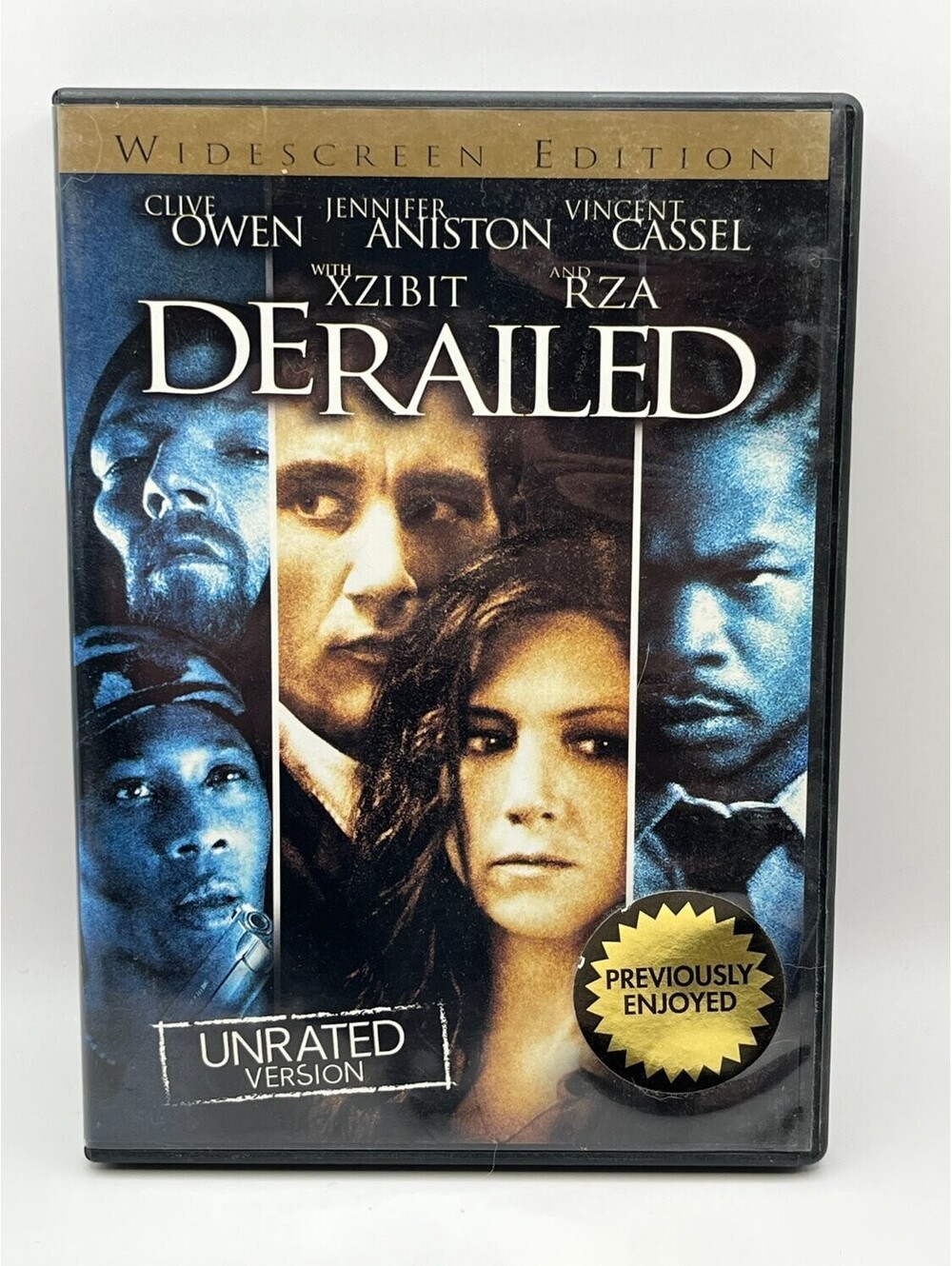 Derailed DVD Unrated Edition Clive Owen 2005 Thriller Mikael Håfström